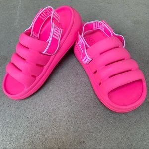 UGG pink sandals